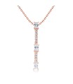 Shine Crystal Silver Necklaces SPE-3840